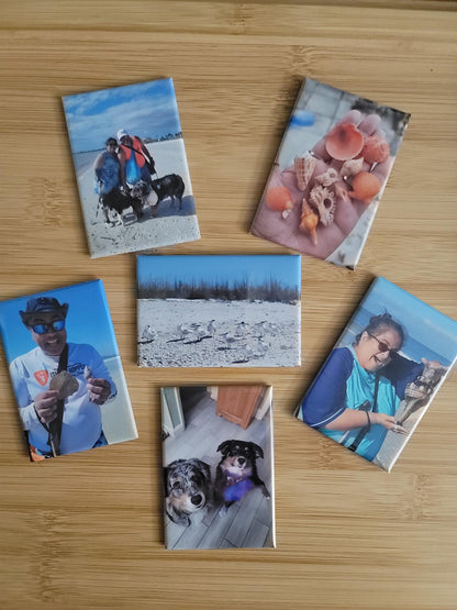 2x3 inch Photo Magnet Set of 6